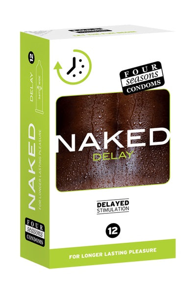 NAKED CONDOMS DELAY 12 PACK