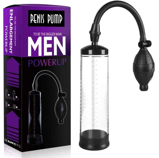 MEN POWERUP - MANUAL PENIS PUMP