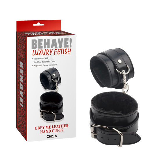 BEHAVE - OBEY ME HAND CUFFS