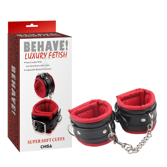 BEHAVE- SUPER SOFT ANKLE CUFFS